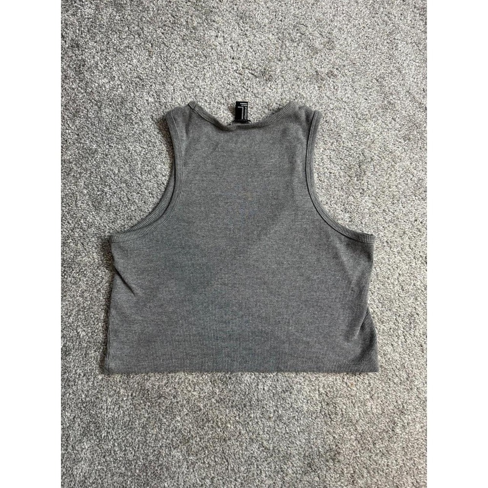Forever 21 Ribbed Racerback Tank Top - Picture 3 of 4